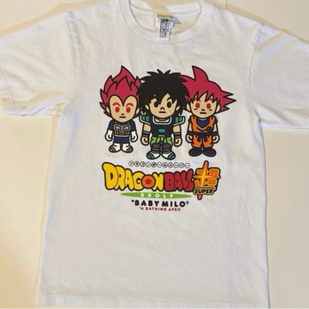 A Bathing Ape‎ Bape x Dragon Ball Super Broly Milo T-Shirt